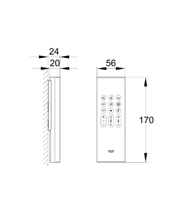 Пульт управления Grohe 14926 002 (14926002)