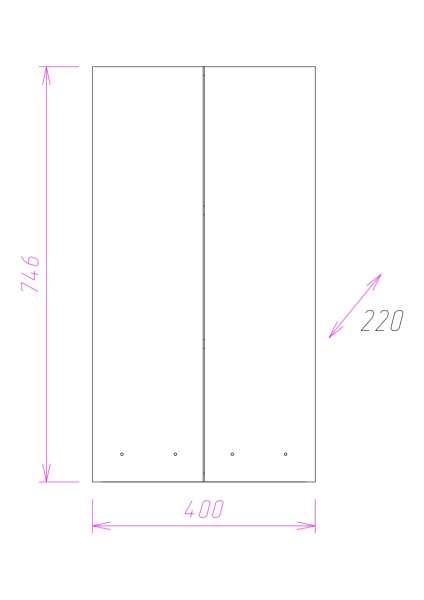 Шкаф подвесной Onika Кредо 40 304001