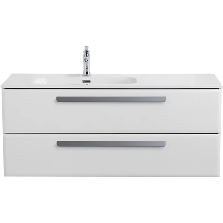 Тумба под раковину Cezares ECO-CER-N-1200-2C-SO-BL-L Bianco Lucido без ручек