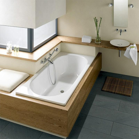 Стальная ванна (190x90) Bette Starlet 1830-000 PLUS с шумоизоляцией и антигрязевым покрытием