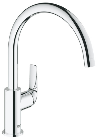 Смеситель однорычажный для кухни Grohe BauCurve 31536 001 (31536001) хром