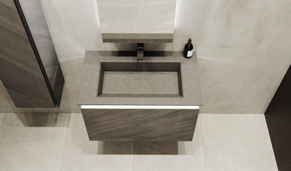 Раковина Jorno Incline 80 Inc.08.80/P/Bet/JR Антрацит