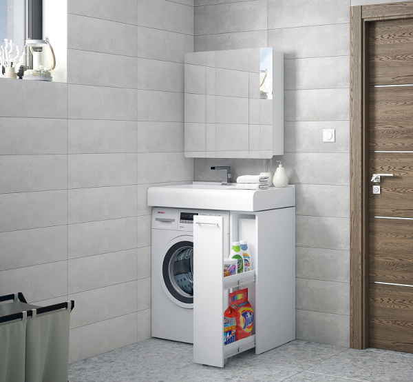 Тумба под раковину Corozo Лео 80 SD-00000782