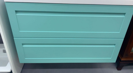 База под раковину напольная Art&max AM-Platino-580-2C-SO-MM Cветло-зеленый матовый