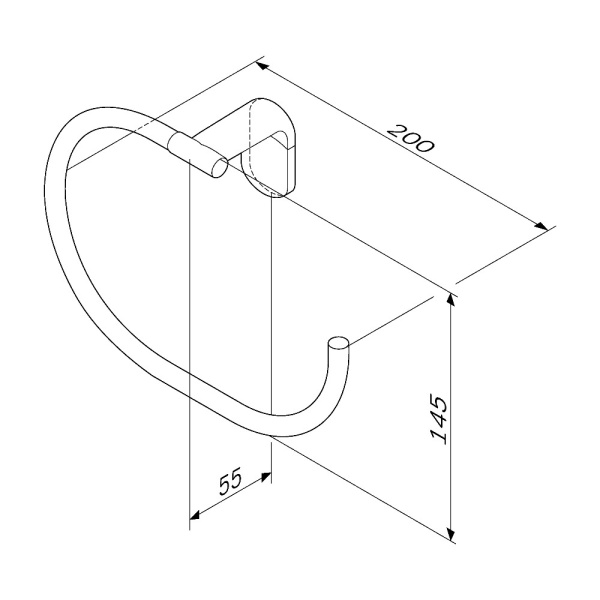 Кольцо для полотенец Am.Pm X-Joy A8434422