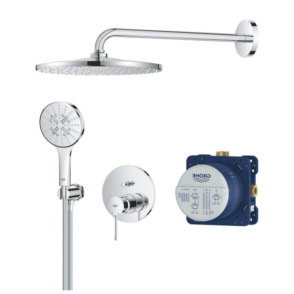 Душевой комплект Grohe Essence New 25287 000 (25287000) хром