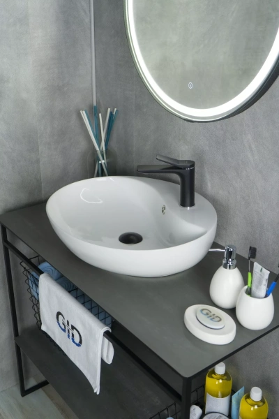 Раковина накладная (55х45) Gid N9088