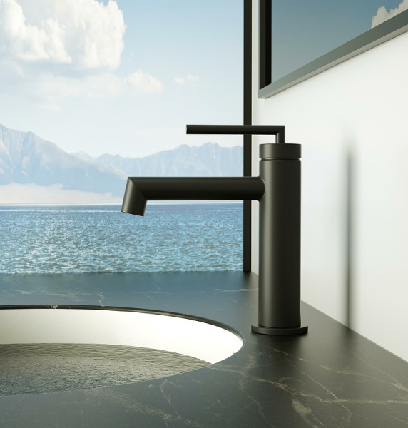 Смеситель для раковины BelBagno Acqua ACQUA-LVM-NERO Смеситель для раковины BelBagno Acqua ACQUA-LVM-NERO