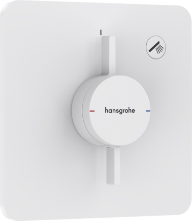 Смеситель для душа Hansgrohe DuoTurn Q 75614700 матовый белый