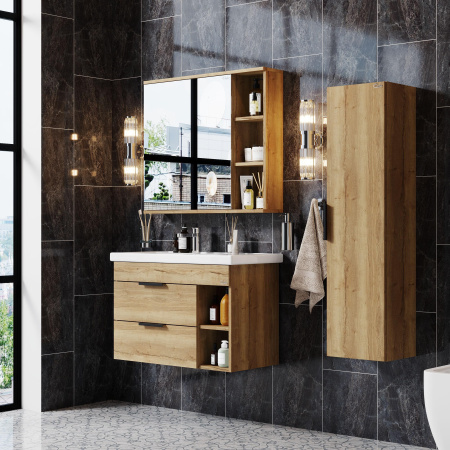 Тумба под раковину подвесная Onika Легран 80 108047