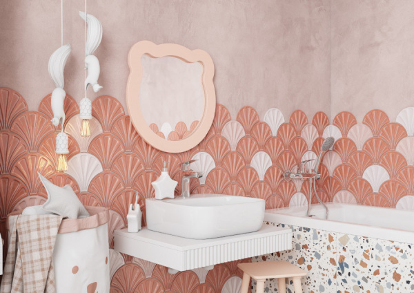 Зеркало (50х50) Aquaton Каспер Мишка 1A283502CR1E0 