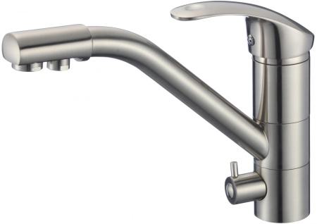 Смеситель для кухонной мойки с фильтром питьевой воды Savol S-L1321L
