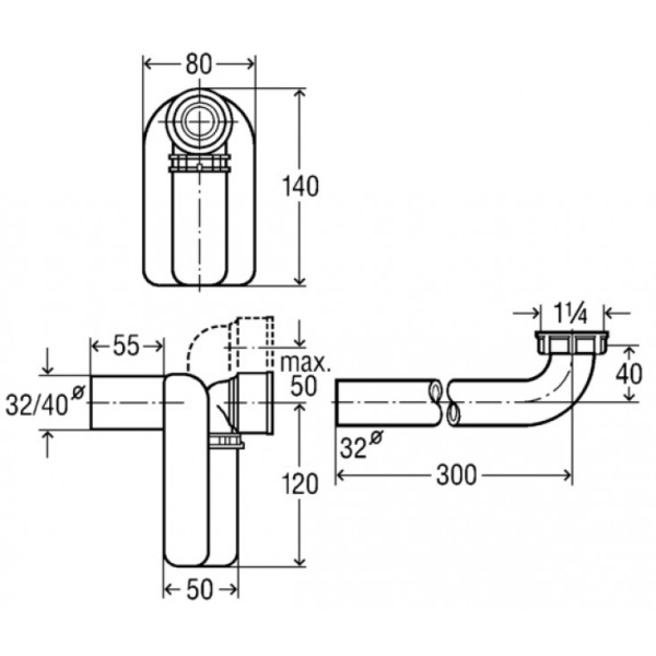 Сифон для раковины Viega 570323