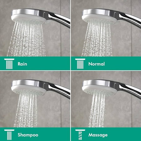 Душевая система с термостатом Hansgrohe Croma 220 Showerpipe 27185000 хром