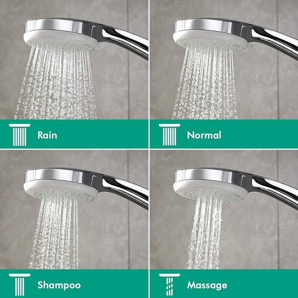 Душевая система с термостатом Hansgrohe Croma 220 Showerpipe 27185000 хром