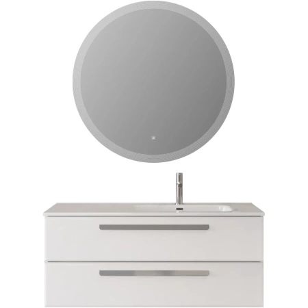 Тумба под раковину Cezares ECO-CER-N-1200-2C-SO-BL-R Bianco Lucido без ручек