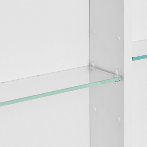 Зеркальный шкаф Aquaton Асти 50 белый 1A263302AX010