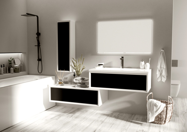 Тумба под раковину Marka One Milacco 100П У83573