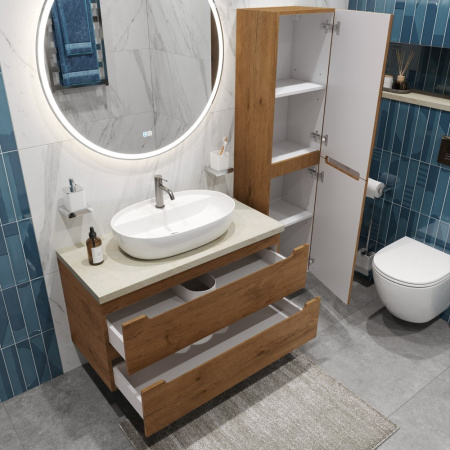 Тумба с раковиной BelBagno ETNA100RN-KEPMCO-1346-SET