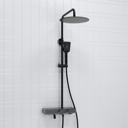 Душевая система WasserKRAFT A114.160.130.CB Thermo