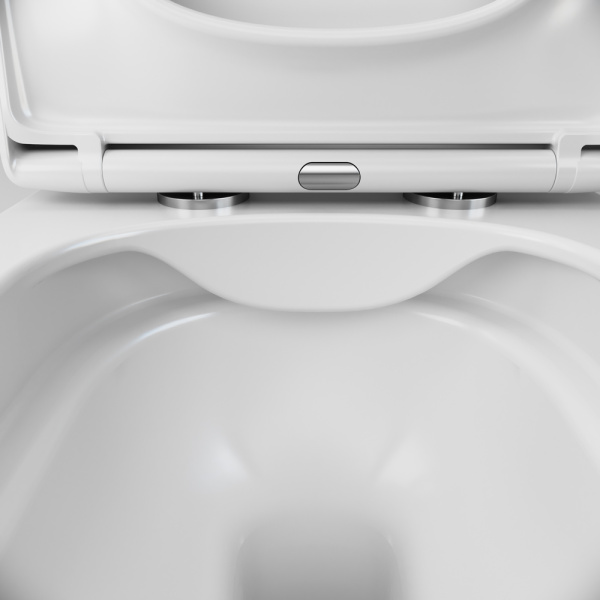 Подвесной унитаз безободковый Am.Pm Spirit 2.0 C701701SC с крышкой