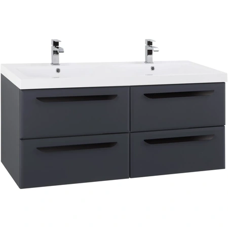 Тумба под раковину Cezares ECO-1200-4C-SO-2-GR-P Grafito без ручек