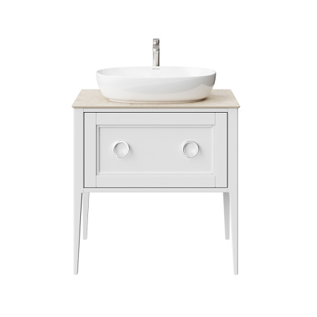 Тумба под раковину Kerama Marazzi Plaza Classic Neo PL.CN.80.1+1\WHT.M