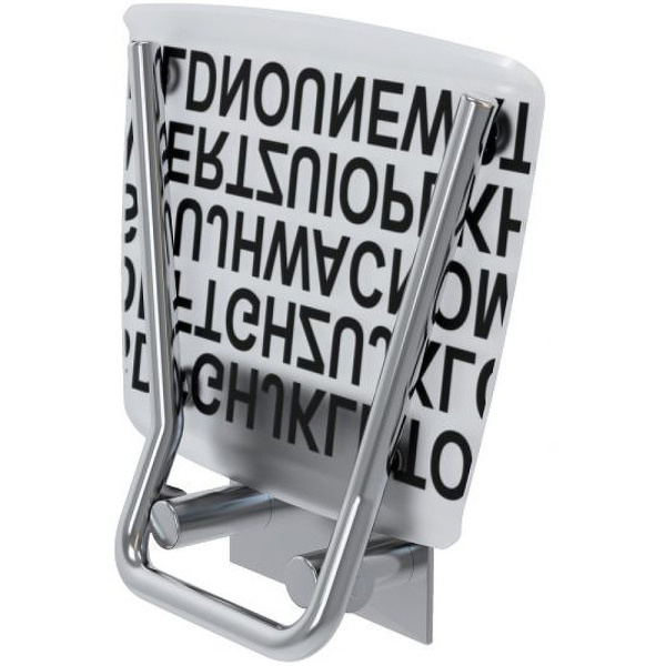 Сиденье для душа Ravak Ovo-B Text B8F0000030