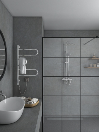 Электрический полотенцесушитель Vincea 44х80 VTD-1R2CE