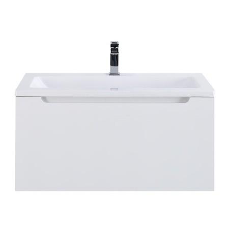 База под раковину (79х37) BelBagno ETNA-M-800/380-1C-SO-BL Bianco Lucido