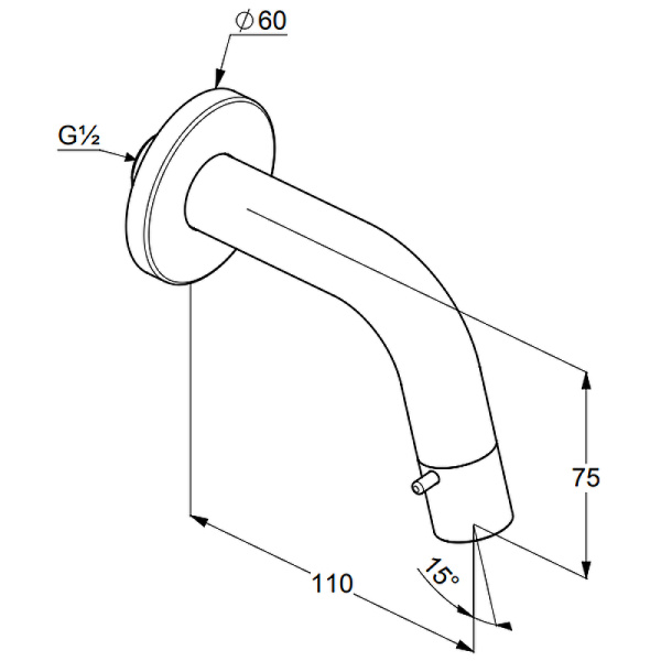 Встраиваемый вентиль Kludi Bozz 380170530
