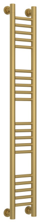 Полотенцесушитель Водяной Прямая Сунержа Богема + (120х15) Матовое Золото 032-0220-1215