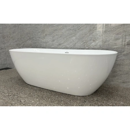 Акриловая ванна (180х81) ABBER AB9263-1.8 без гидромассажа, белый