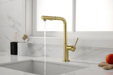 Смеситель для кухни Paulmark Neo Ne214419-SBG