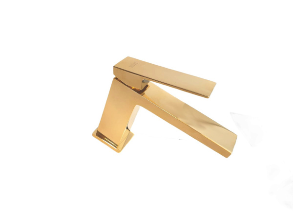 Смеситель для раковины Webert Pegaso PE830102010, золото