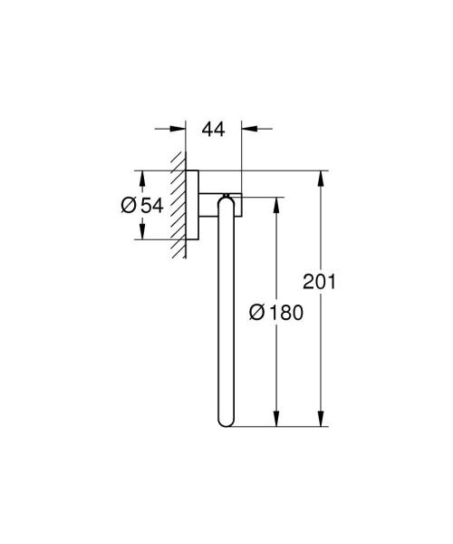 Кольцо для полотенца Grohe Essentials 40365 001 (40365001) Кольцо для полотенца Grohe Essentials 40365 001 (40365001)