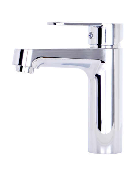 Смеситель для раковины однорычажный полимерный OneLife P07-021cr хром