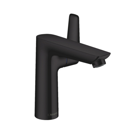 Смеситель для раковины с донным клапаном Hansgrohe Talis E 71754670 черный матовый