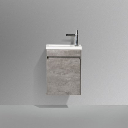 База под раковину подвесная BelBagno PIETRA MINI-460-1A-SO-SCM-L Stucco Cemento