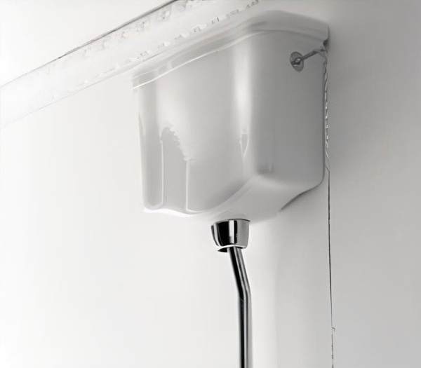 Механизм слива для унитаза с бачком на высокой трубе Kerasan 754590