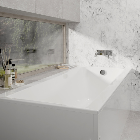 Акриловая ванна прямоугольная (170х70) Alba Spa MARRY slim ВПРСБ0390000100