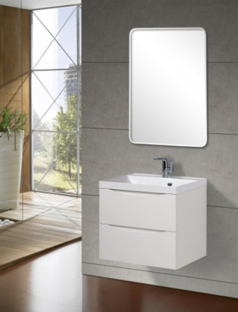 База под раковину подвесная BelBagno MARINO-CER-600-2C-SO-BO-P Bianco Opaco