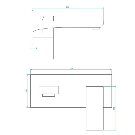 Смеситель для раковины RGW Shower Panels SP-46 51140546-01