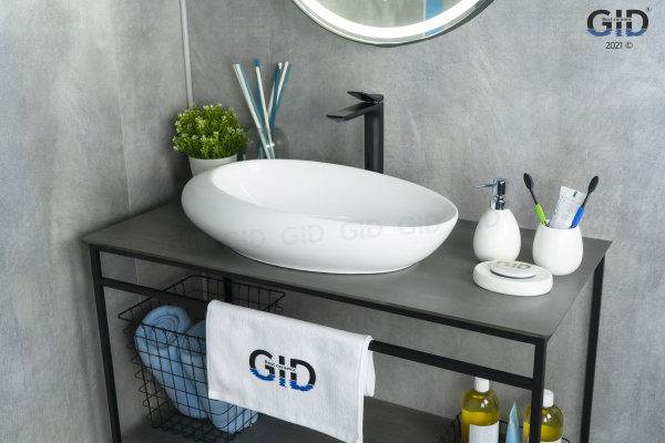 Раковина накладная (59х37) Gid N9050