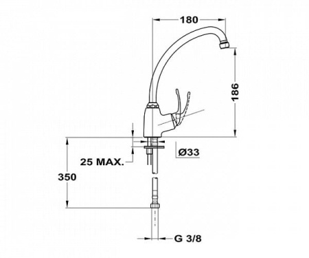Смеситель для кухни Mofem Junior 652-0009-12