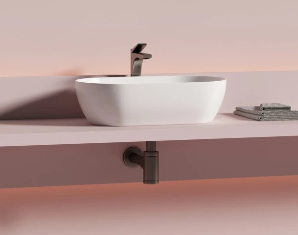 Раковина накладная (50х30) Ceramica Nova Twist CN12001