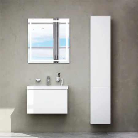 Тумба с раковиной 60 см Am.Pm Gem M90-FHX06021-WC0602WG белый