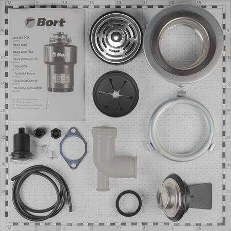 Измельчитель пищевых отходов Bort TITAN MAX Power (91275790)