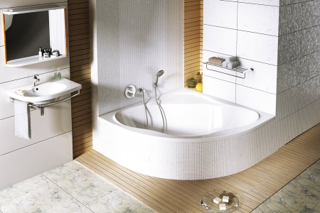 Полка с полотенцедержателем Ravak Chrome CR 330 X07P194