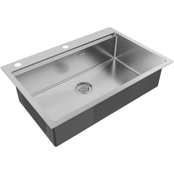 Кухонная мойка Paulmark  Vast-PRO PM707551-BS брашированная нерж. сталь